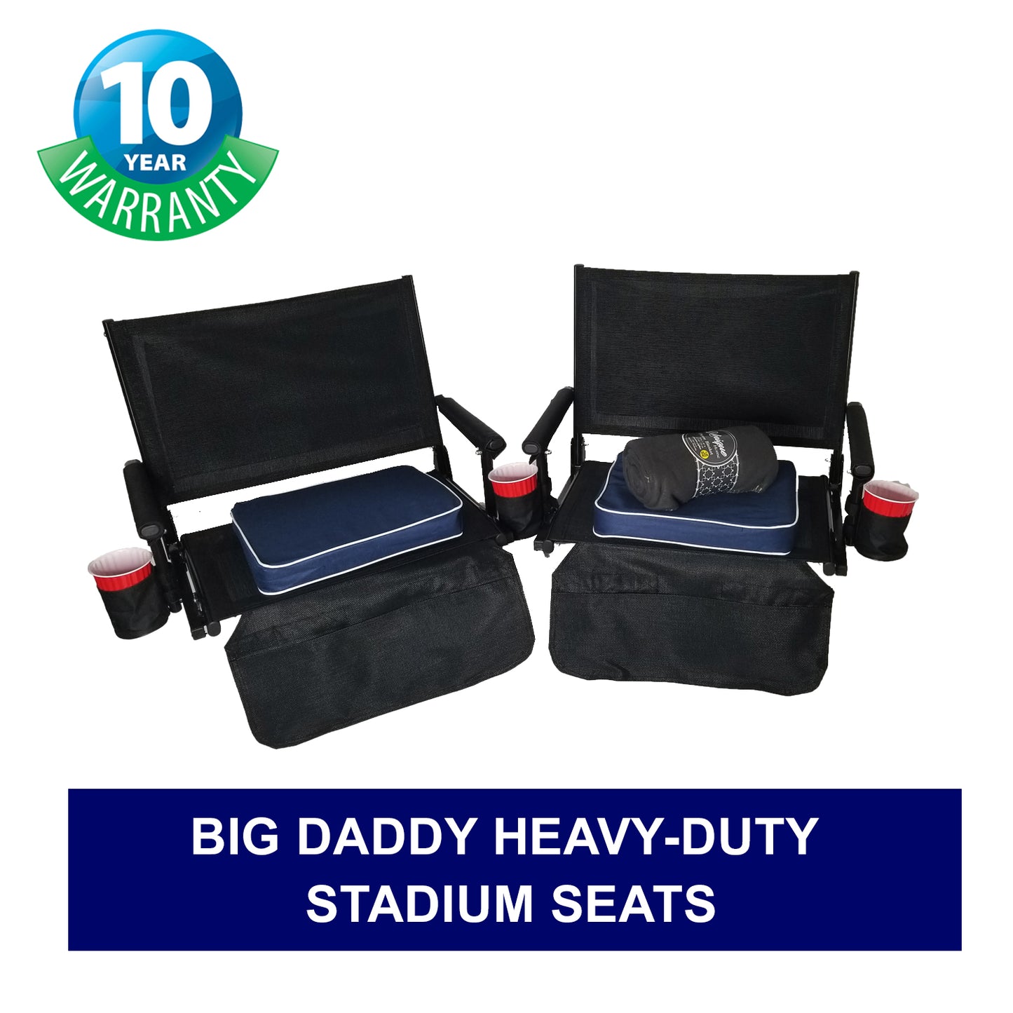 Big Daddy Super Heavy-Duty Stadium Seat