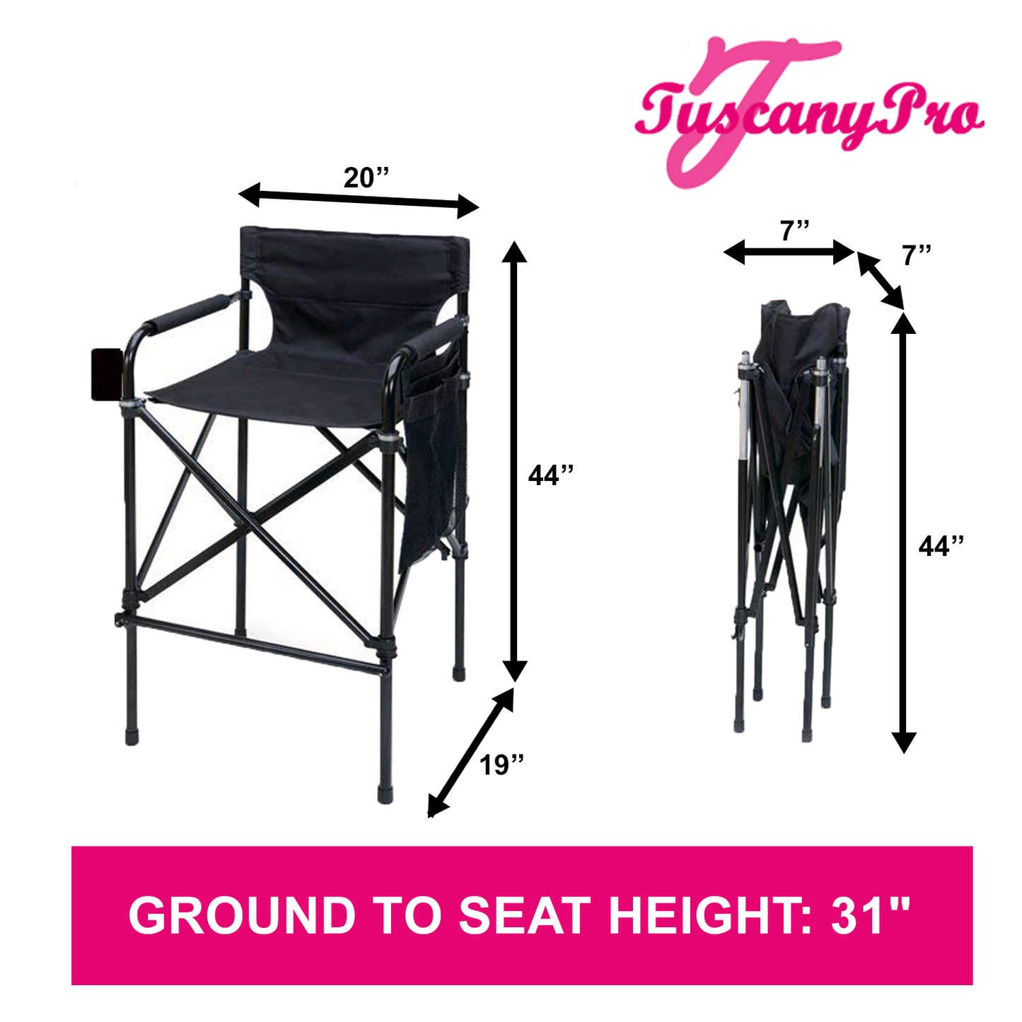 Houdini Tall Director Chair