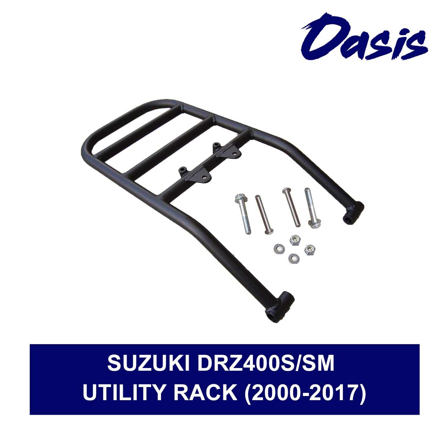 Rear Luggage Utility Rack - Compatible with Suzuki DRZ400S/SM (2000-2025)