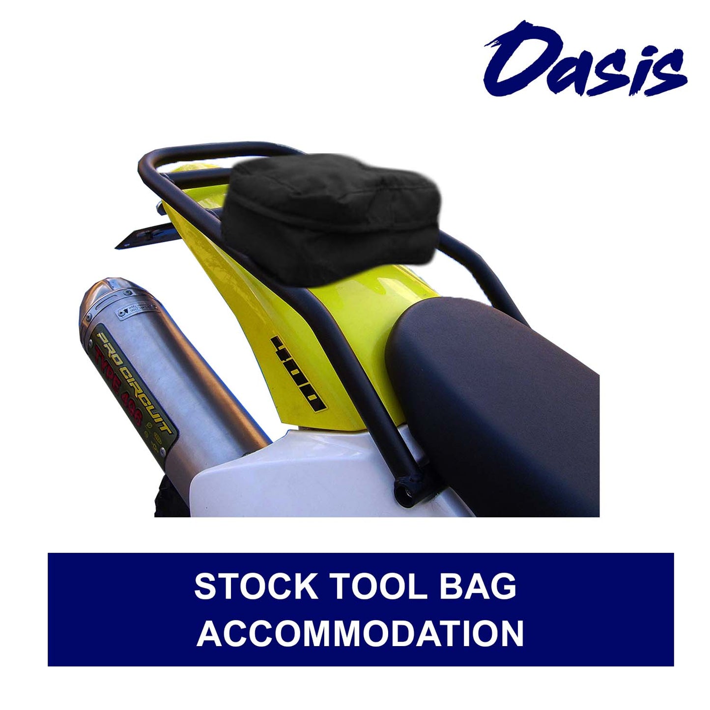 Rear Luggage Utility Rack - Compatible with Suzuki DRZ400S/SM (2000-2025)