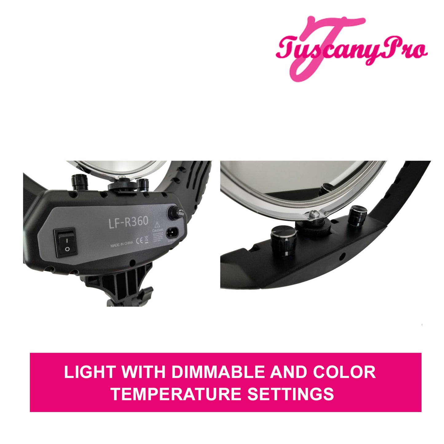 14 Inch LED Ring Light with Stand & Carry Bag