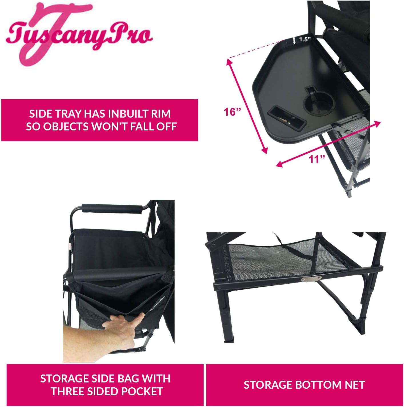 Big Daddy Director Chair - 29" Seat Height