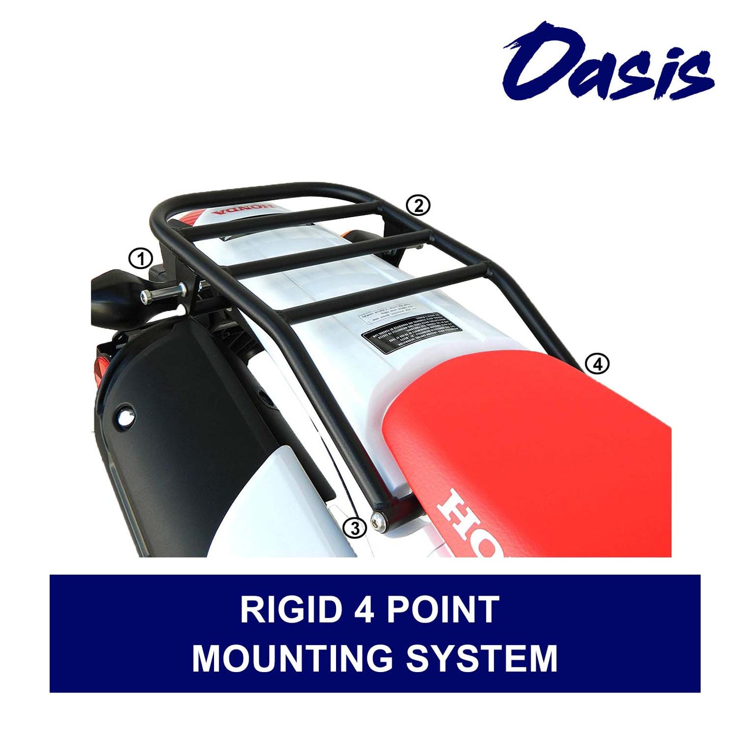 Rear Luggage Utility Rack for Honda CRF250L / CRF250M (2012-2022)