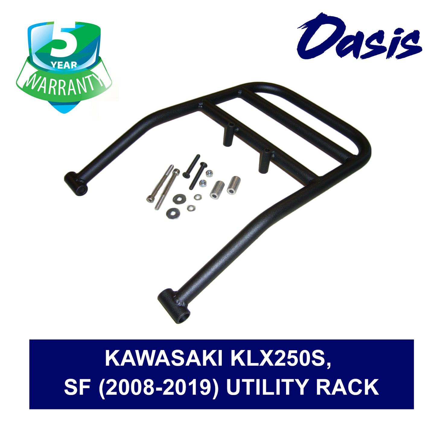 Rear Luggage Utility Rack - Compatible with Kawasaki KLX250S, SF (2008-2025)